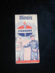 Standard Oil Company Illinois Map, $22.  
