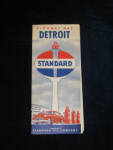 Standard Oil Company Detroit Highway Map with 3 Crowns, $39.  