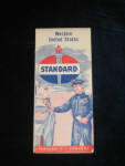 Standard Oil Company Western United States Map, $22.  