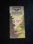 Standard Oil Kentucky Road Map Kentucky Tennessee, $36.  