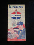 Standard Oil Company Milwaukee Map, $18.  