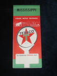 Texaco Mississippi Map, $15.  