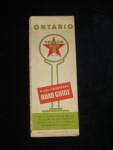 Texaco Ontario Map, $24.  