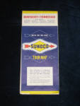 Sunoco Kentucky-Tennessee Tour Map, $18.  