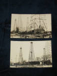 Photos of Young Corner Oil Field, Salem, Ill., pair, originals, $14.  