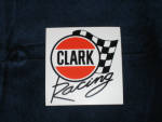Clark Racing decal. [SOLD] 