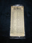 Westinghouse Mazda Lamps price list, $20.  