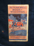 Deep-Rock Oil Company 1920s Automobile Roads in Wisconsin map, fragile condition with a couple of seam separations, scarce map, as-is $39.  