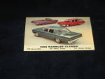 1966 Rambler Classic post card, $7.  