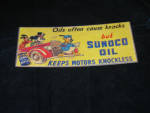 Sunoco Oil and early Disney 1939 ink blotter, scarce, $50.  