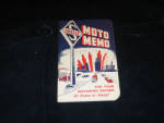 Skelly Moto Memo book, great graphics, mint, $23.  