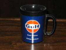 Gulf First Choice in Polypropylene mug. [SOLD] 