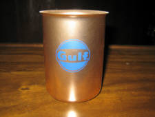 Gulf metal mug, $16.