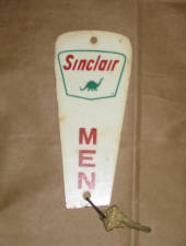 Sinclair Men's room key holder.  [SOLD]