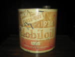 Mobiloil 1934 Wadhams Oil Company Special Close-Out 3 gallon drum. [SOLD] 