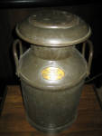 Standard Oil Company Indiana (as marked on brass tag on the front) 5 gal. bulk oil cannister with lid. -- Very Rare!! [SOLD] 