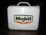Mobil gasoline can.  [SOLD]