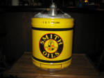 Smith Oils 5 gallon oil drum, FIRM Price.  [SOLD]  