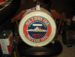 Metroline Motor Oil 5 gallon drum, very, very rare.  [SOLD]