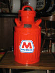 Marathon 5 gallon bulk oil can, Ellisco, Philadelphia, PA, $345.  