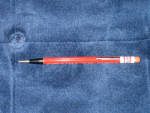 Atlantic can eraser top mechanical pencil, 1950s, $27.  