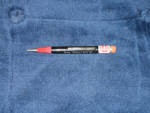 Kendall Superb Motor Oil can eraser top mechanical pencil, 1940s, $23.  