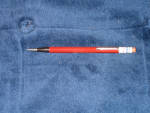 Mobil can eraser top mechanical pencil, 1950s, $32.  