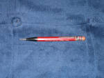 Northland Motor Oil can eraser top mechanical pencil, 1940s, $29.  