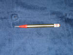 Sinclair HC Gasoline can eraser top mechanical pencil, 1940s, $34.  