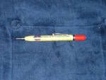 Champlin Refining Company mechanical pencil, 1930s, $37.  