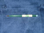 Cities Service Sheaffers green mechanical pencil, 1930s, near MINT, $42.  