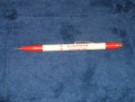 Marathon Gasoline and Motor Oils eraser top Redipoint mechanical pencil, 1940s, $32.  