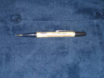 Mobil marbelized mechanical pencil, 1950s, $40.  