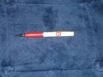 Phillips 66 red and white Alexander mechanical pencil, 1950s, $27.  