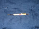SOHIO marbelized eraser top mechanical pencil, 1930s-40s, $40.  