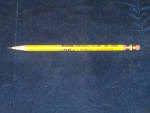Phillips 66 yellow wood pencil, sharpened, $3.  