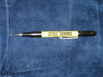 Cities Service oil filled top mechanical pencil3, $42.  