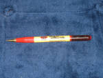 Diamond 760 red oil filled top mechanical pencil.  [SOLD]