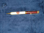 Gulf oil filled top mechanical pencil, $40.  