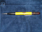 Pennzoil oil filled top mechanical pencil, $45.  