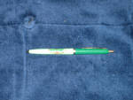 Hicksatomic ballpoint pen, 1960s, $14.  
