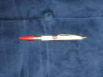 Phillips 66 red and white ballpoint pen, 1960s-1970s, $12.  