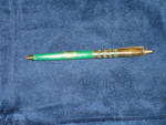 Sinclair HC ballpoint pen, early 1950s, gold portion is metal, $18.  