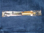 Standard black and gold ballpoint pen in original wrapper, 1960s-1970s, $16.  