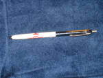 Standard white and silver ballpoint pen, 1960s.  [SOLD]
