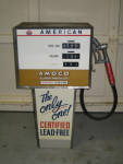 Amoco Tin Toy Gas Pump from 1960s.  [SOLD]