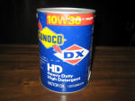 Sunoco DX HD Heavy Duty High Detergent Motor Oil, composite, FULL. [SOLD] 