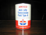 Amoco Automatic Transmission Fluid Type A, metal, near mint condition, full, $44.