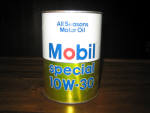 Mobil SPecial 10W-30 Motor Oil, composite, excellent cond., full. [SOLD] 