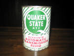 Quaker State Dexron II Automatic Transmission Fluid, metal, FULL. [SOLD] 